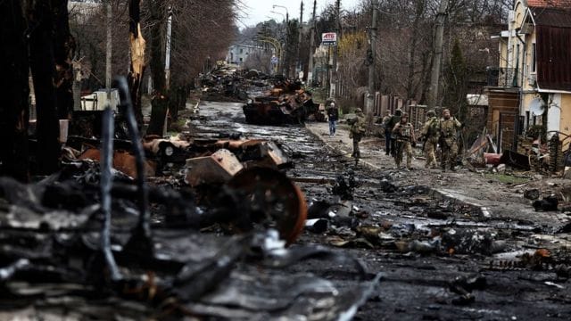 МИД Германии объявил 40 российских дипломатов персонами нон грата. Это ответ на убийства российскими военными жителей Бучи
